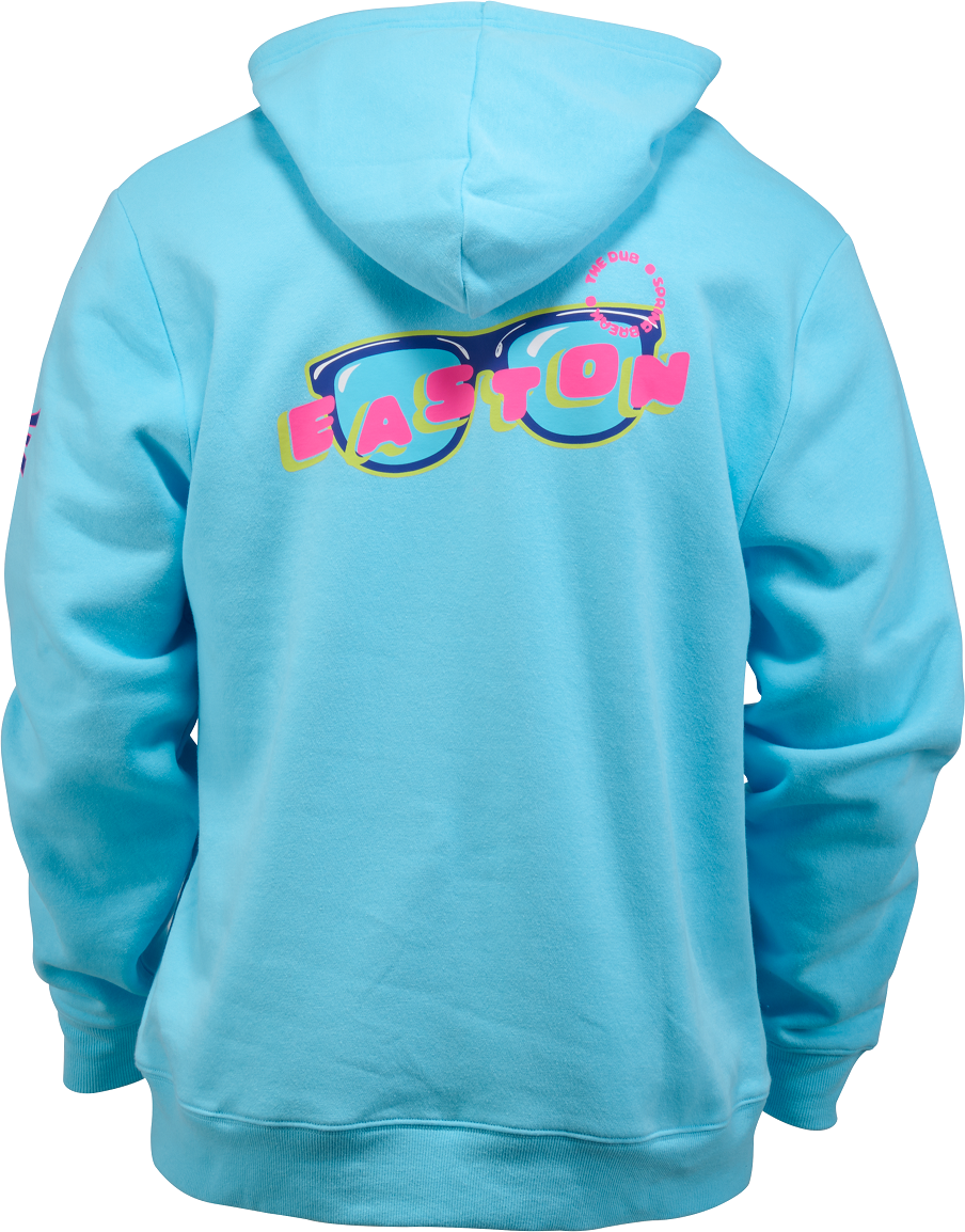 Easton Spring Break Shades Light Blue Hoodie – Big League Sports