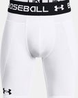 UA Boy's Utility Baseball Sliding Shorts with cup