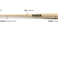 Mark Lumber Pro Limited Eddy J Signature Maple Bat