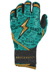 Batting Gloves Bruce Bolt Creator Series Long Cuff Yth