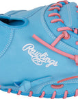 Rawlings Heart of the Hide Columbia Blue/Pink 33" Catchers Mitt