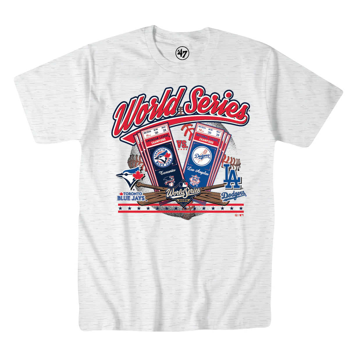 47 Brand World Series Dueling Logo T-Shirt – Big League Sports