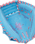 Rawlings Heart of the Hide Columbia Blue/Pink 33" Catchers Mitt