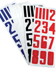 Bauer Helmet Number Stickers