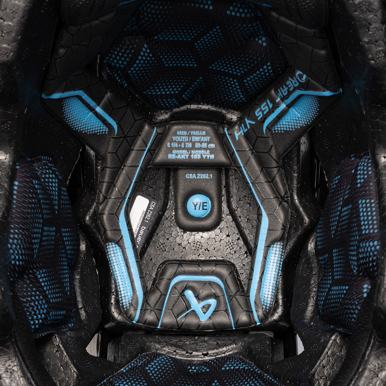 Bauer Re-Akt 155 Youth Combo Hockey Helmet