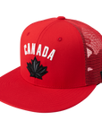 Bauer x Hockey Canada Red Flat Brim Hat Adult