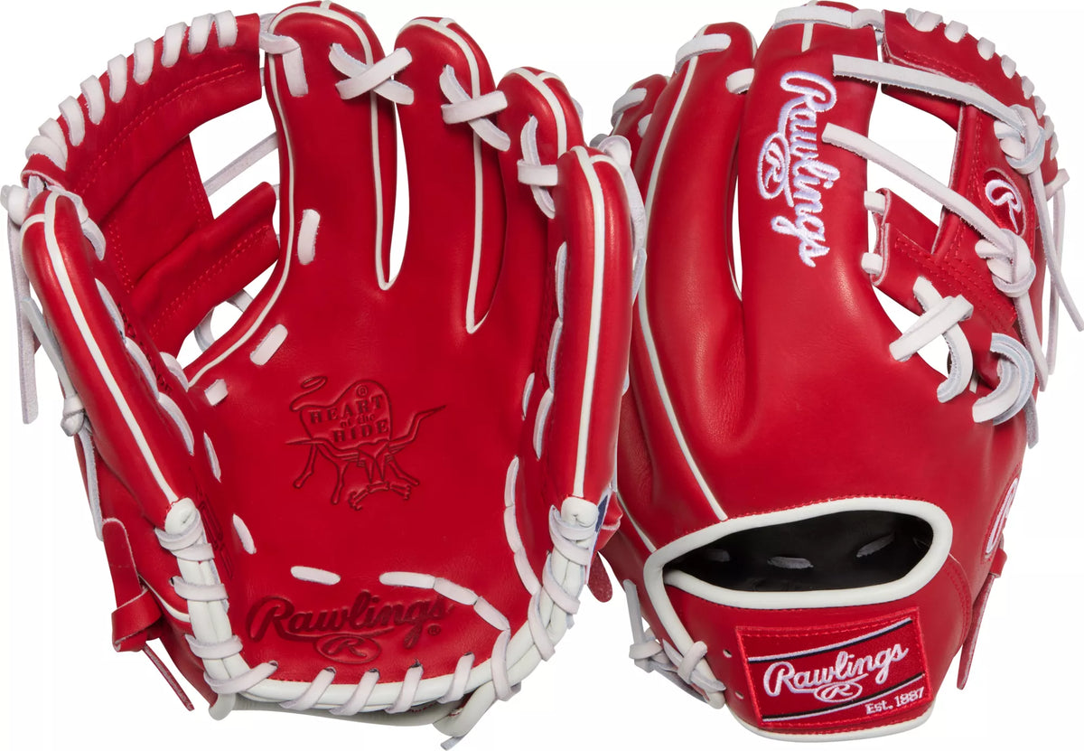 Rawlings Heart of the Hide 11.5" 204 Red Baseball Glove