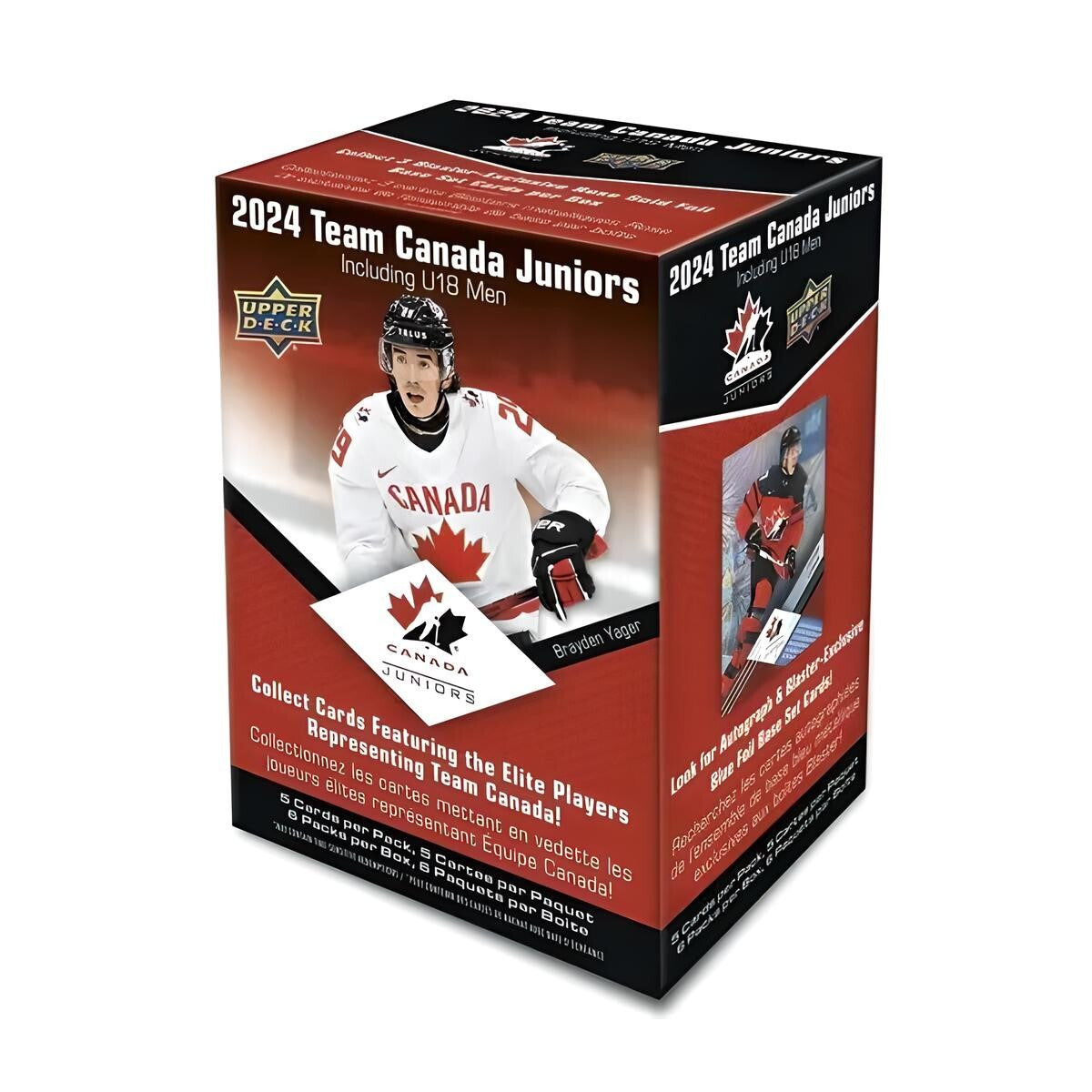 Upper Deck Team Canada 2026 Blaster Hockey Cards