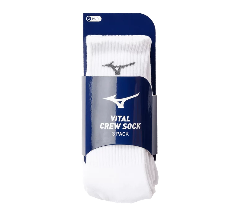 Mizuno Vital Crew Sock 3-Pack