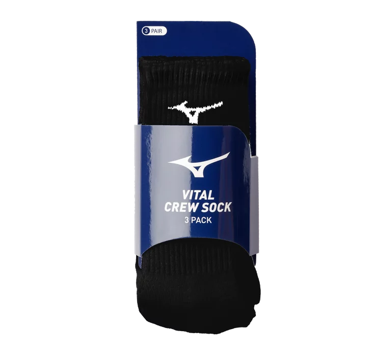 Mizuno Vital Crew Sock 3-Pack