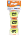 Penn Qst 60 3-Ball Tennis Balls Poly bag