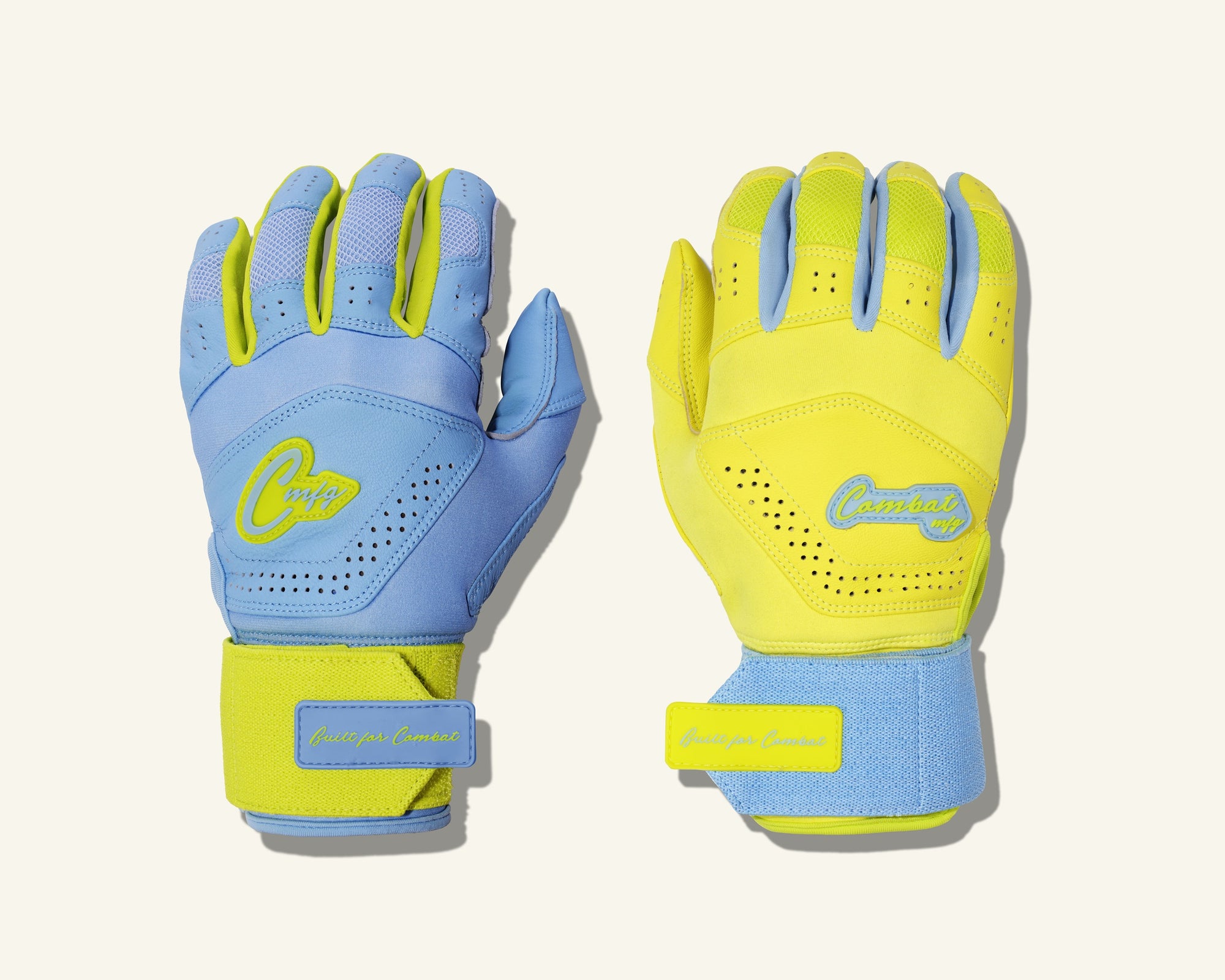 Combat Yin Yang Long Cuff Batting Gloves
