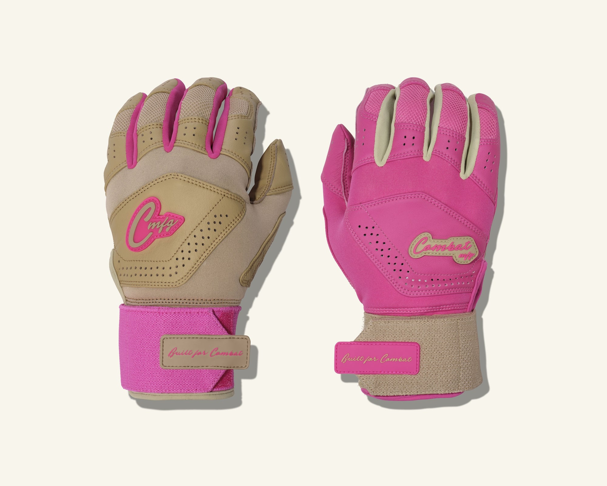 Combat Yin Yang Long Cuff Batting Gloves