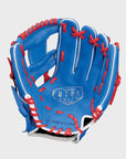 Easton Future Elite 11" Baseball Glove Royal/Red