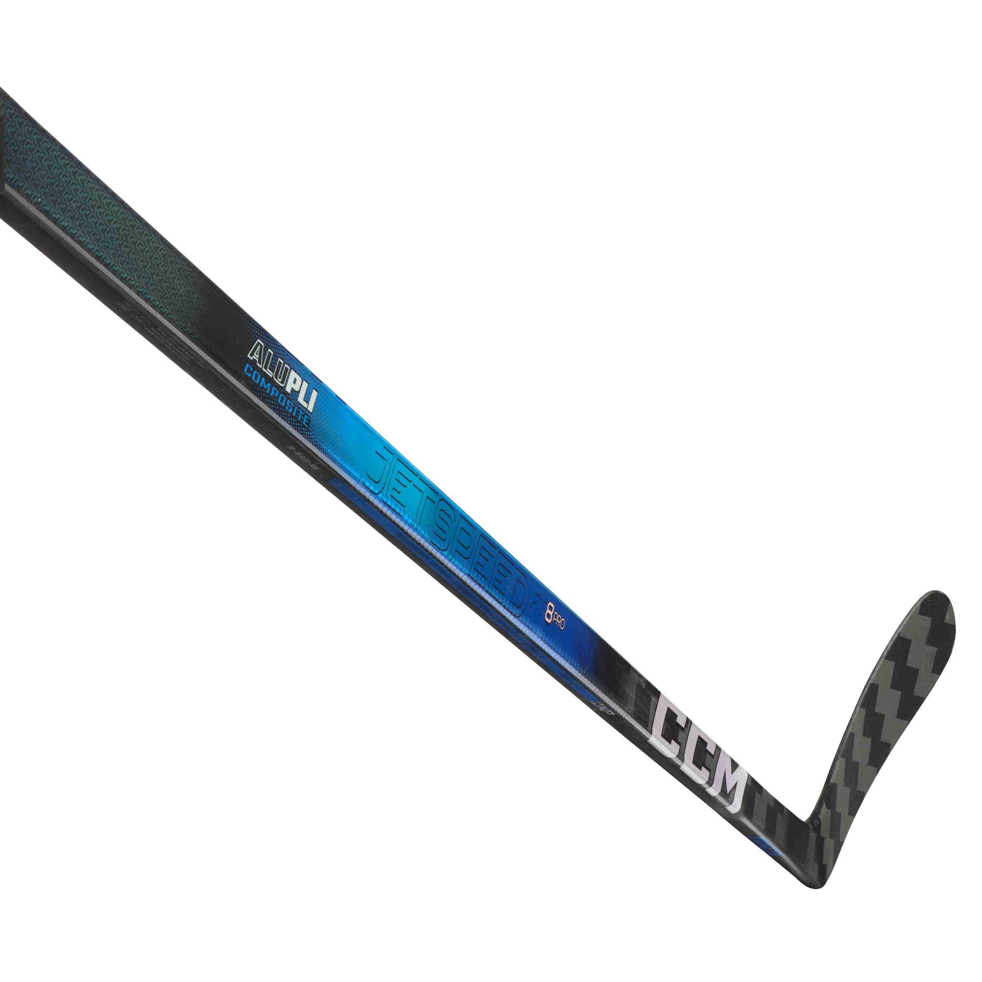 CCM Jetspeed FT8 Pro Intermediate Blue Hockey Stick