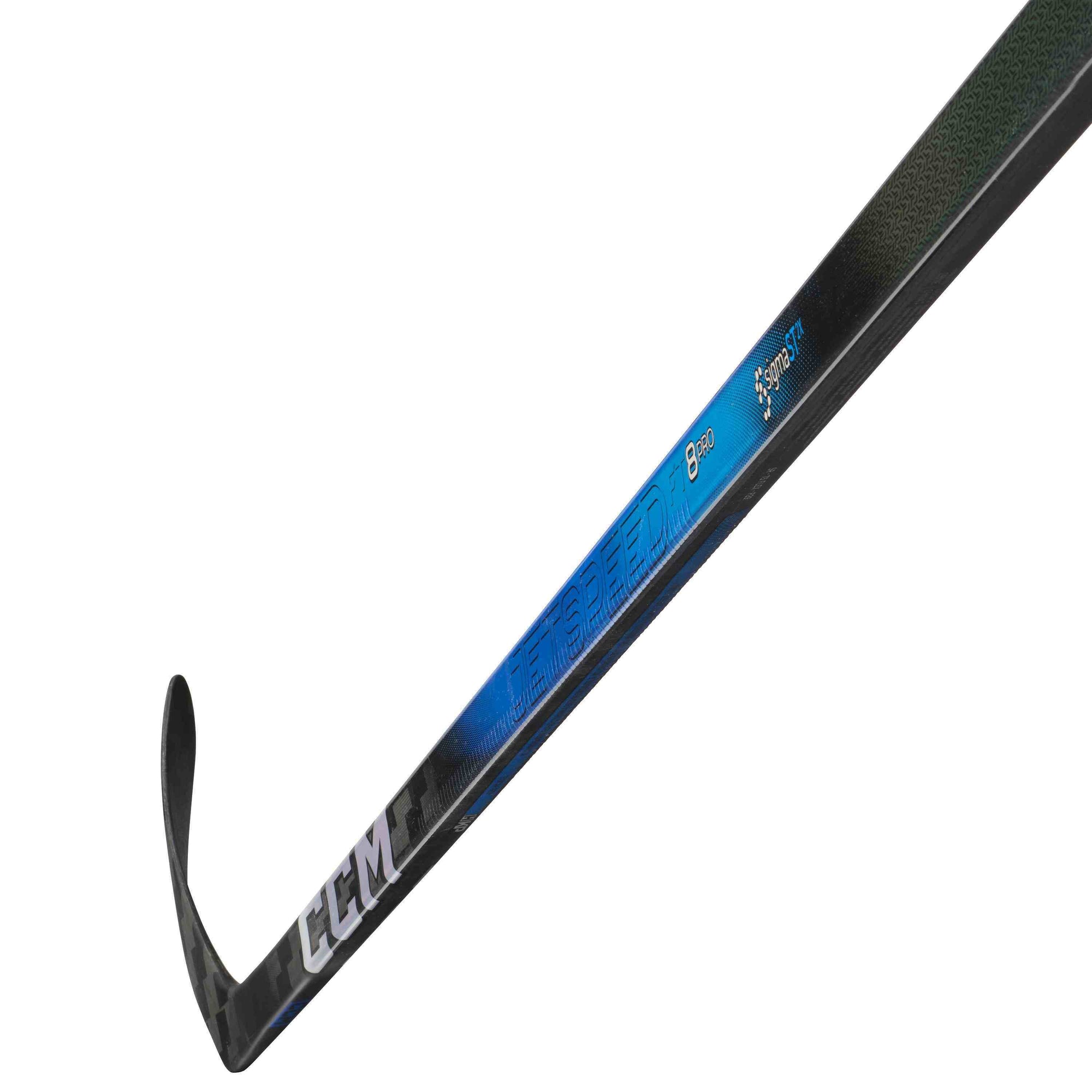 CCM Jetspeed FT8 Pro Junior Blue Hockey Stick
