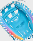 Easton Professional Collection ColorSplash Columbia Blue 34" Fastpitch Catcher's Mitt
