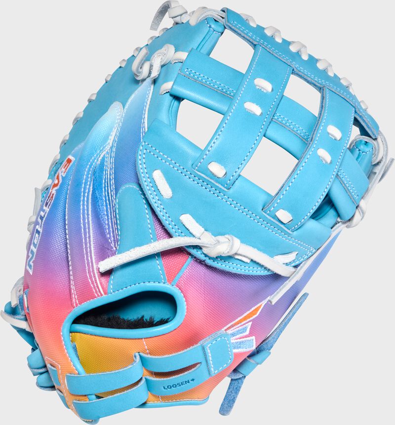 Easton Professional Collection ColorSplash Columbia Blue 34" Fastpitch Catcher's Mitt