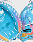 Easton Professional Collection ColorSplash Columbia Blue 34" Fastpitch Catcher's Mitt