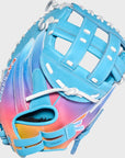 Easton Professional Collection ColorSplash Columbia Blue 34" Fastpitch Catcher's Mitt