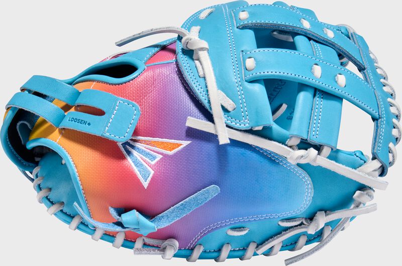 Easton Professional Collection ColorSplash Columbia Blue 34" Fastpitch Catcher's Mitt