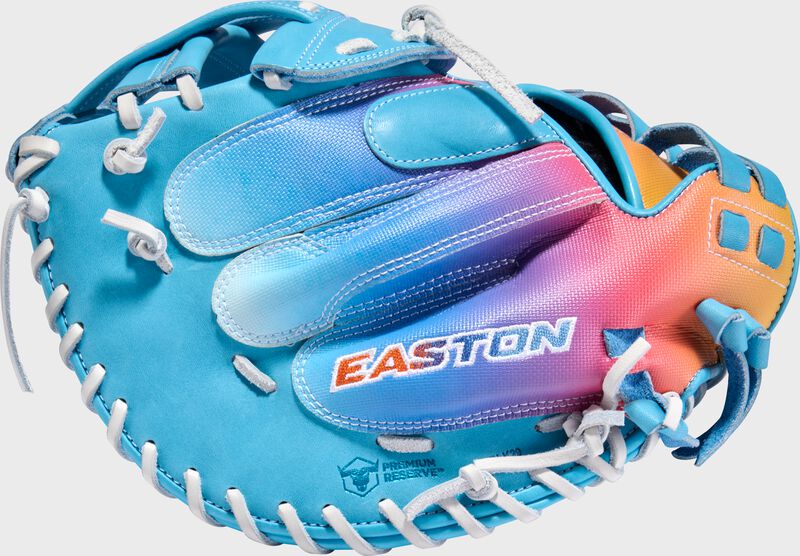Easton Professional Collection ColorSplash Columbia Blue 34" Fastpitch Catcher's Mitt