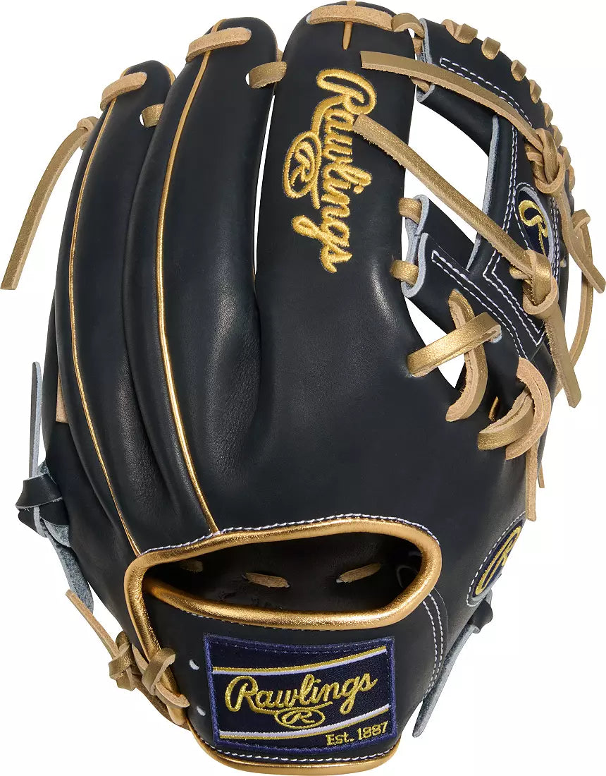 Rawlings Heart of the Hide 11.5" 204 Navy/Gold Baseball Glove