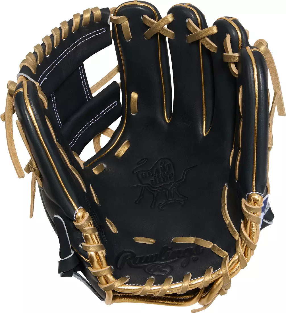 Rawlings Heart of the Hide 11.5" 204 Navy/Gold Baseball Glove