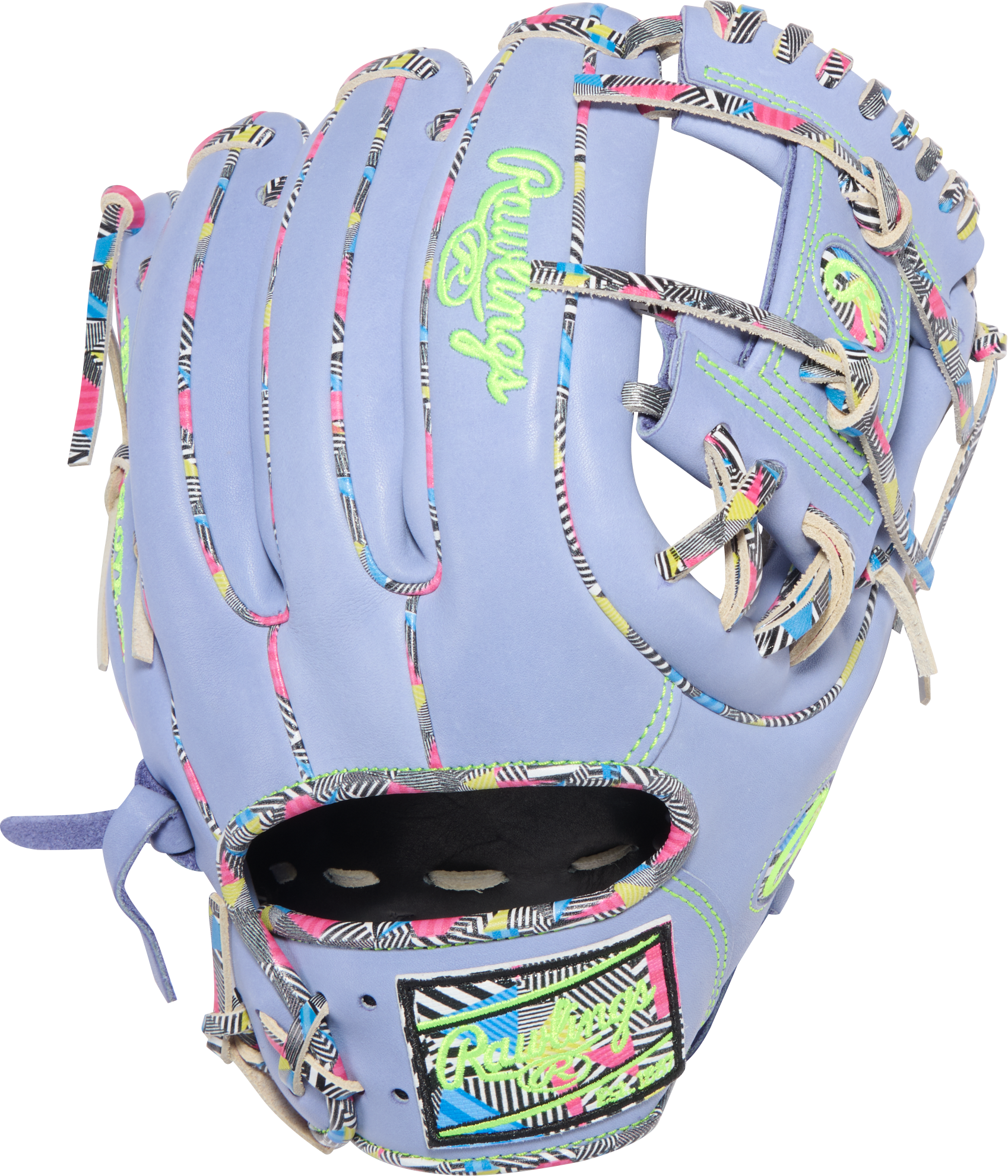 Rawlings HOH Color Sync 10 Periwinkle Mint 11.5" Baseball Glove