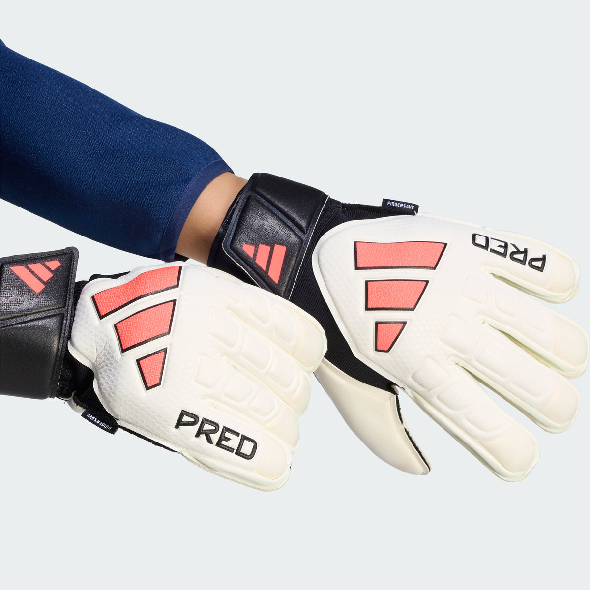 Adidas Predator Match Fingersave Soccer Goalie Gloves