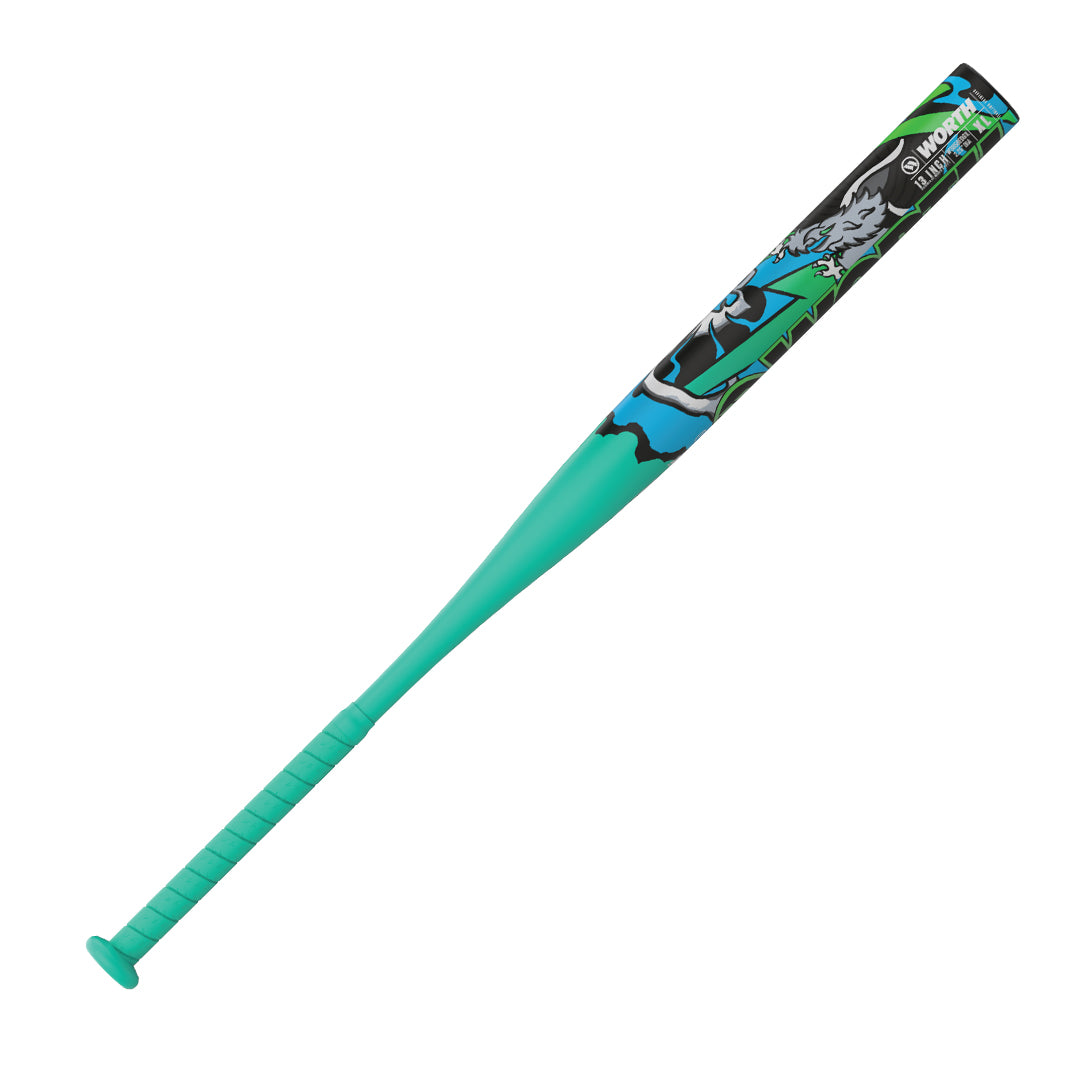 Worth Bedlam 1PC 12.75" Barrel Slow Pitch Bat