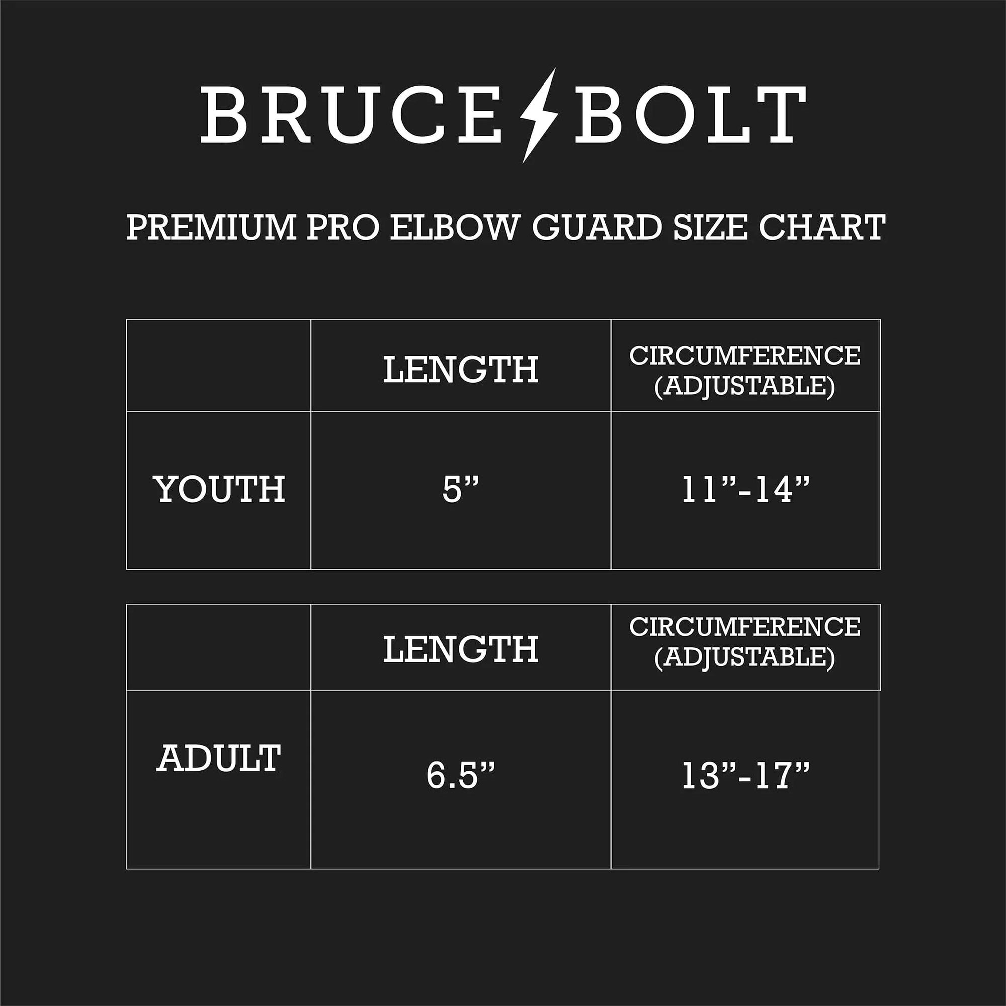 Bruce Bolt Original Series 6" Elbow Guard