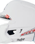 Rawlings Mach Fit Batting Helmet With Reversilble Extension
