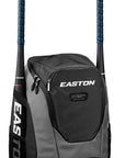 Easton Dugout Black Baseball Backpack