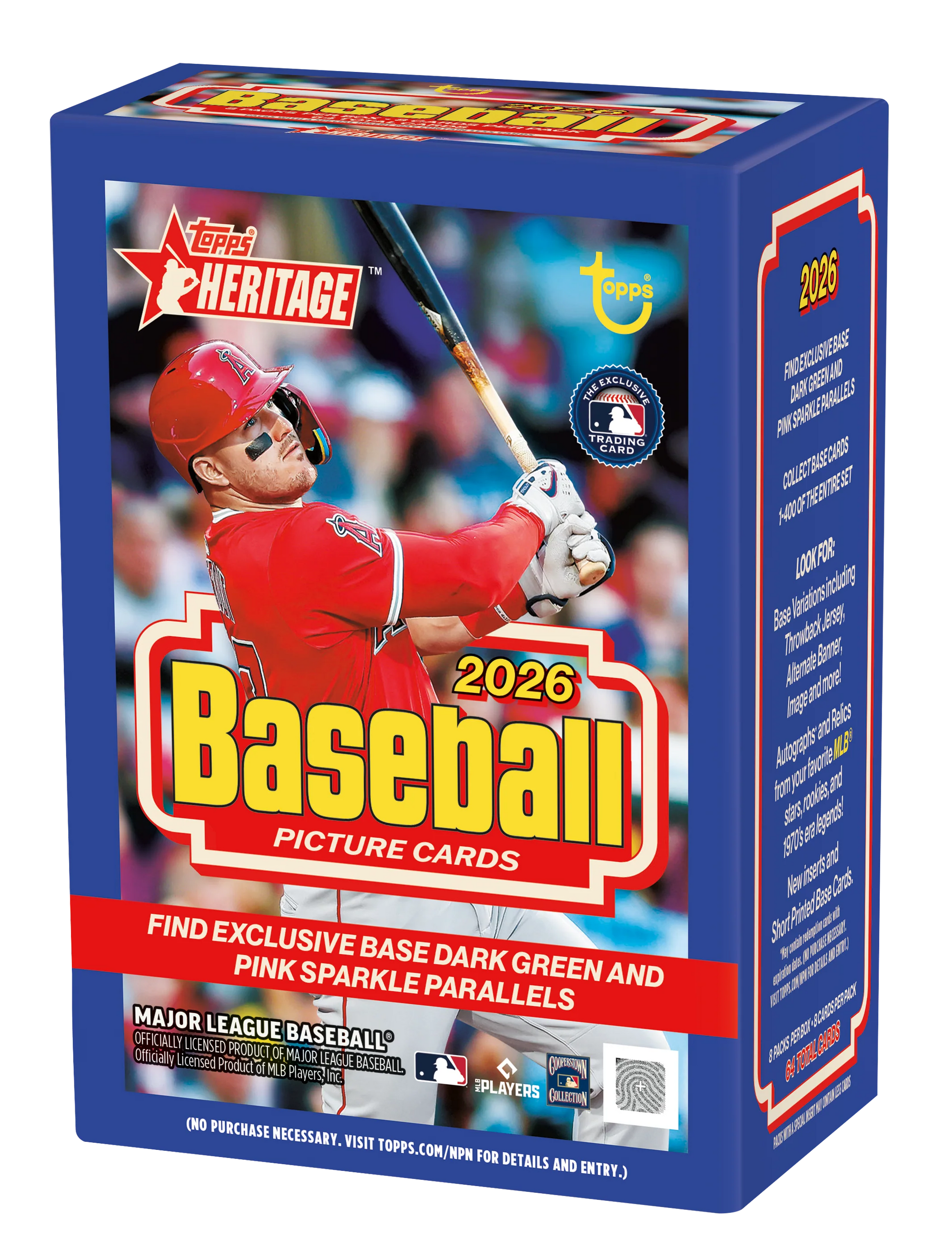 Topps Heritage Baseball Cards Value Box