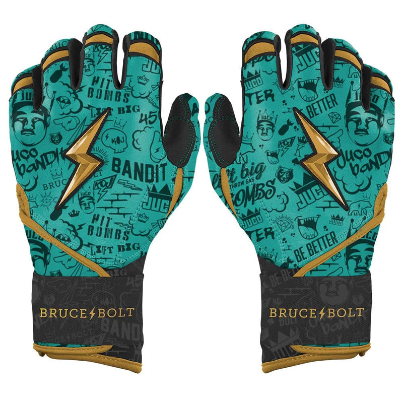 Batting Gloves Bruce Bolt Creator Series Long Cuff Yth