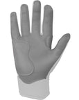Batting Glove Bruce Bolt Chrome Series Short Cuff Yth