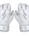 Bruce Bolt Chrome Series Short Cuff Adult Batting Glove