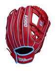 Wilson A500 Red/Blue/White 11.5" Baseball Glove