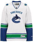 Women's Vancouver Canucks Reebok White Premier Road Jersey